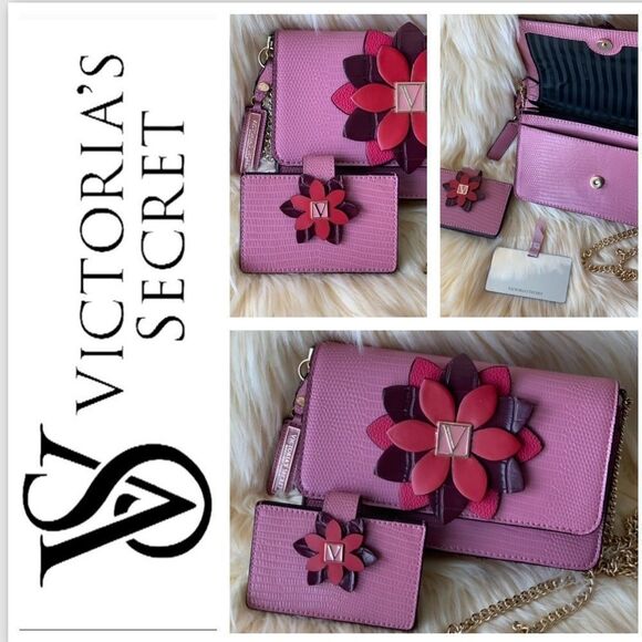 VICTORIA'S SECRET
 Mini Shoulder Bag & Card Holder - Picture 2 of 7